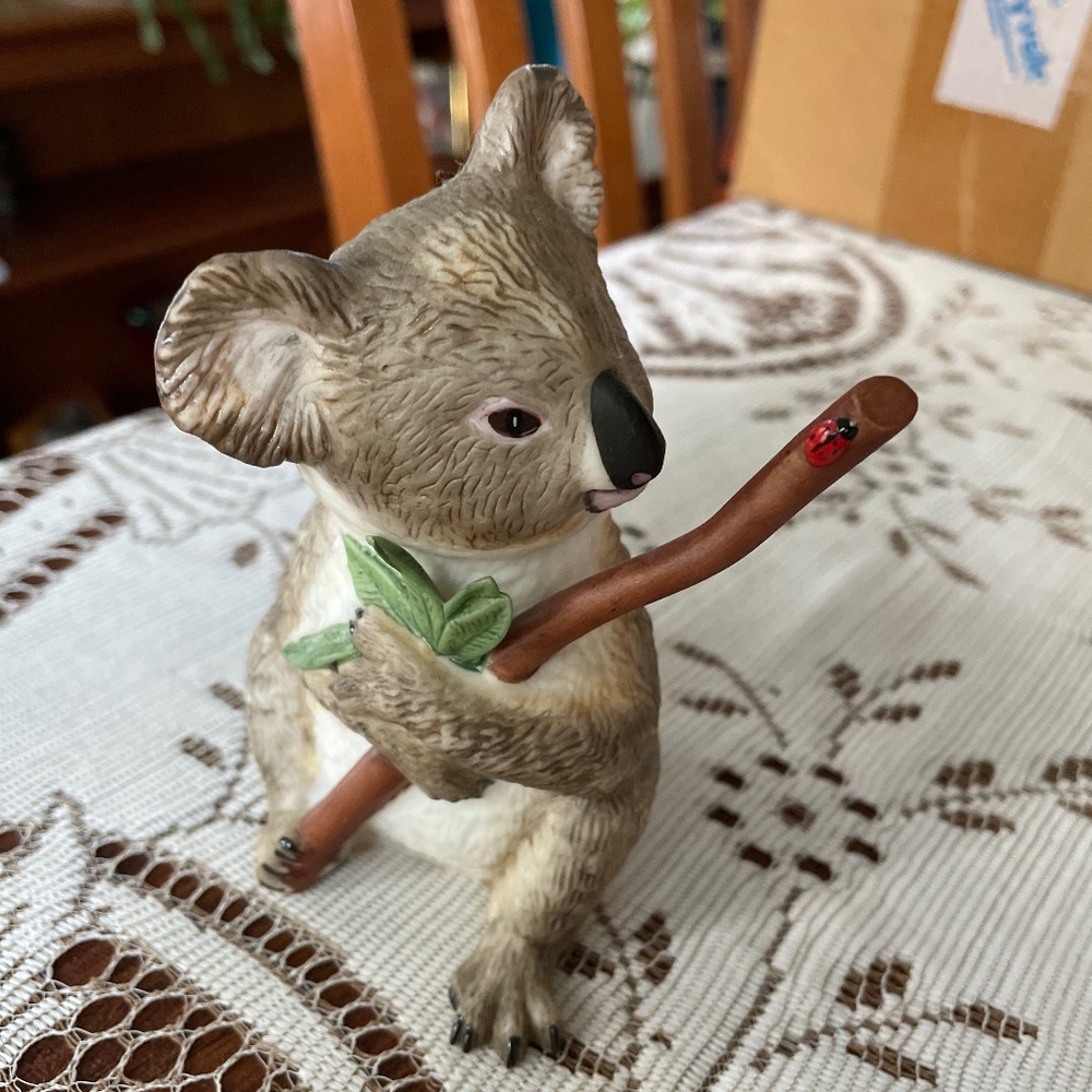 Vintage Franklin Mint Porcelain Koala
